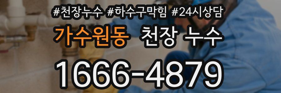 가수원동 천장 누수