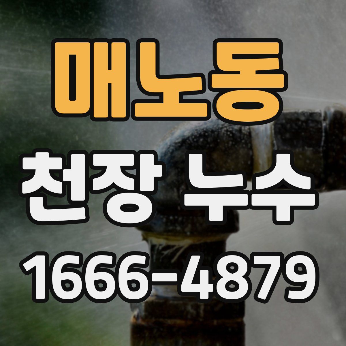 매노동 천장 누수