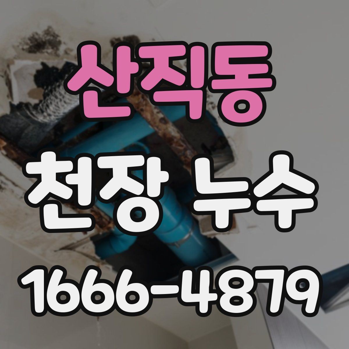 산직동 천장 누수 천장 누수 후 습기 제거가 중요한 이유