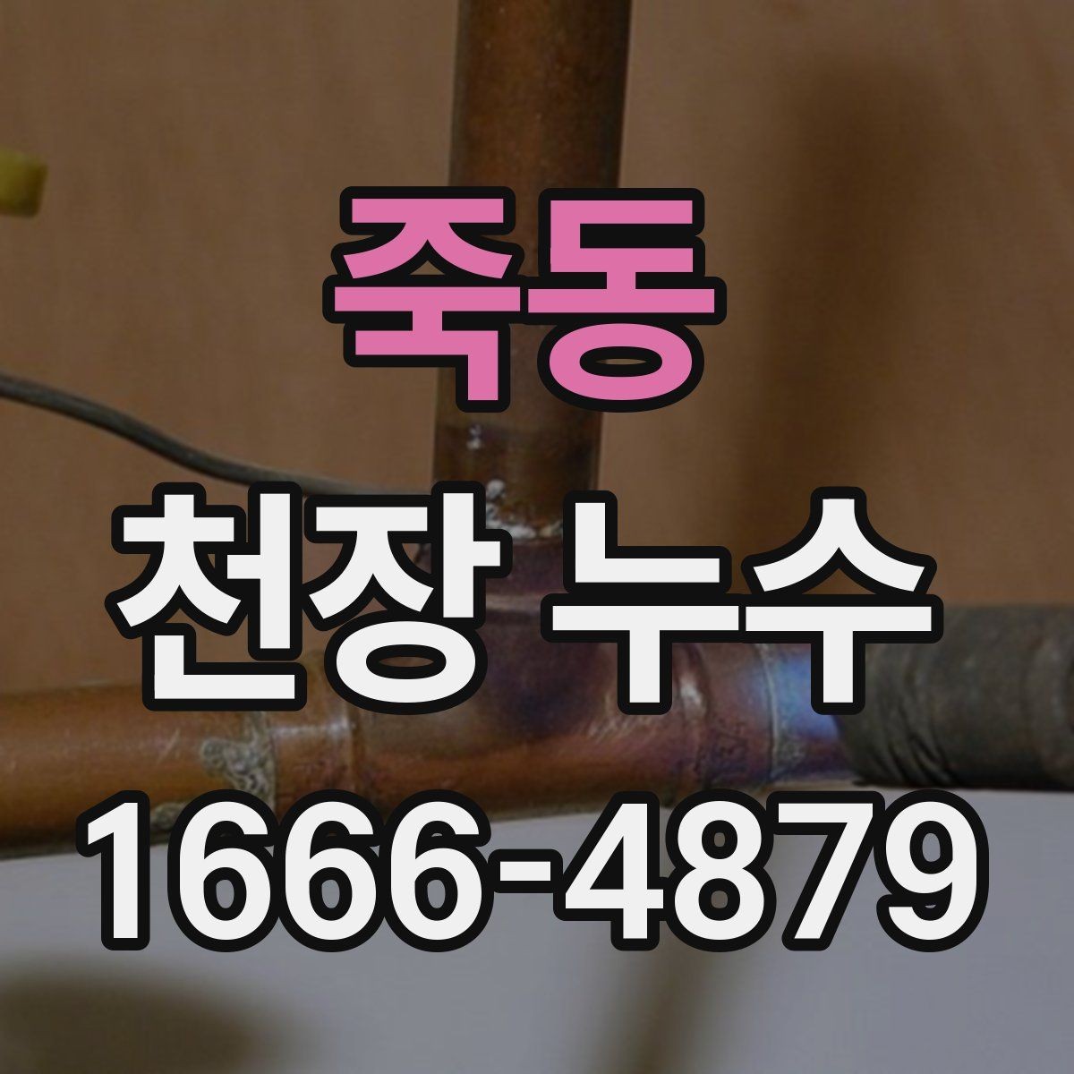 죽동 천장 누수 등기구 안으로 물이 스며들 때 대처법