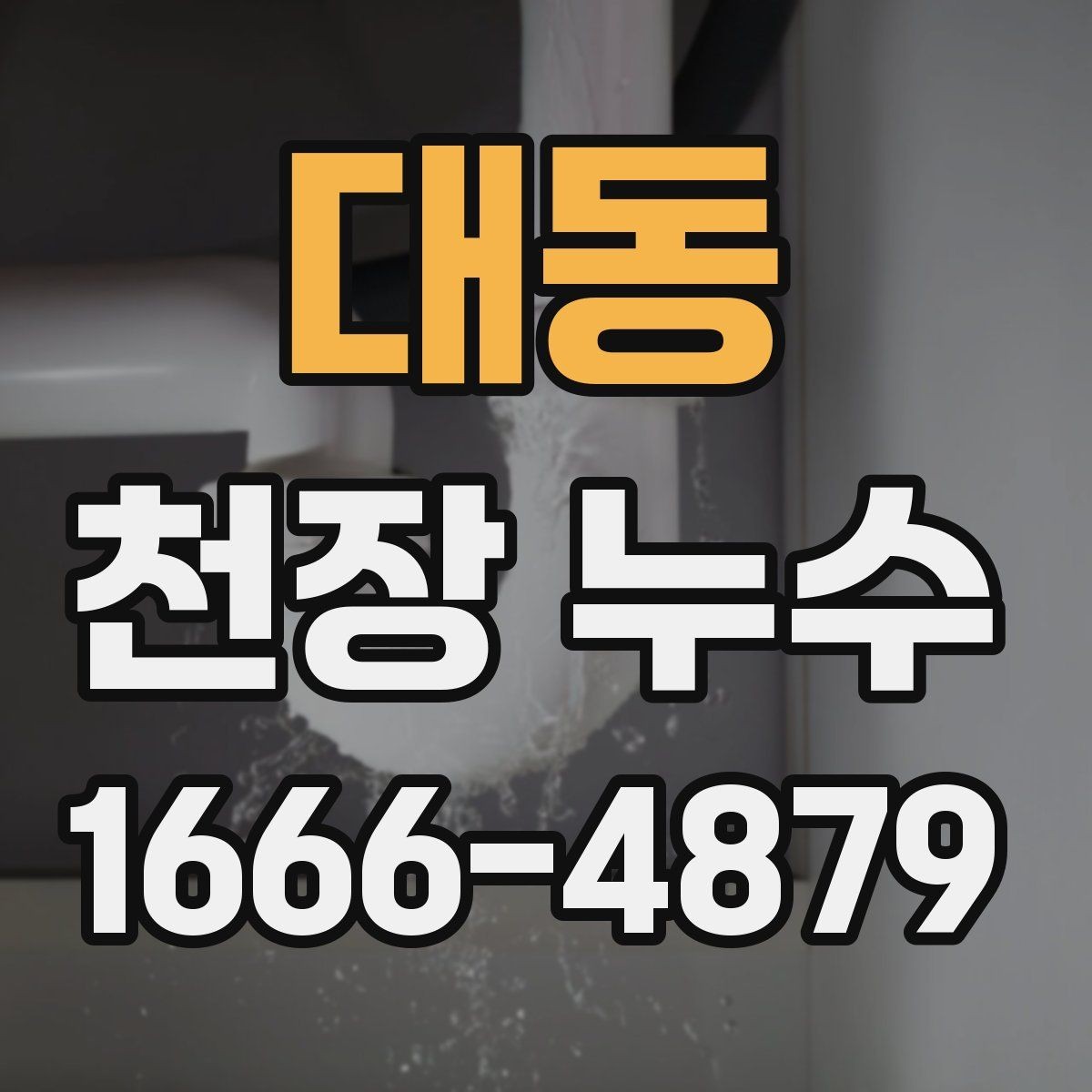 대동 천장 누수 아래집과 마찰 줄이는 방법