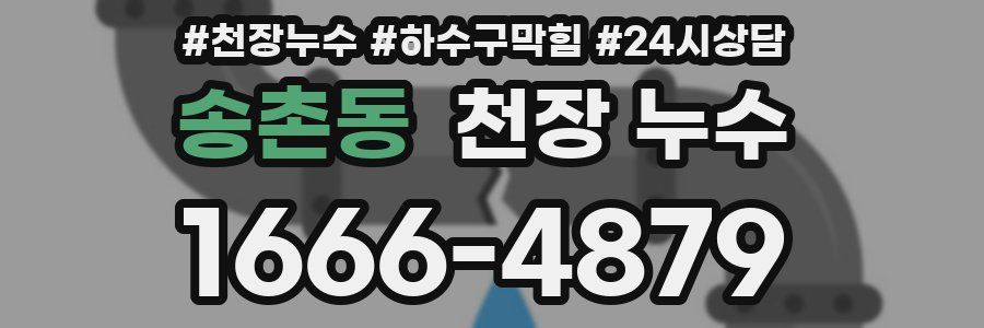 송촌동 천장 누수