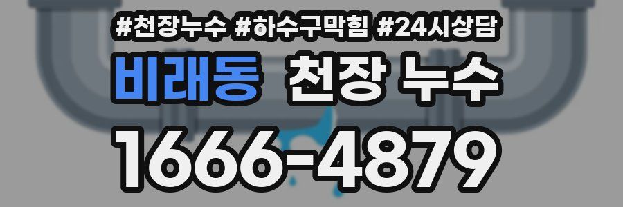 비래동 천장 누수