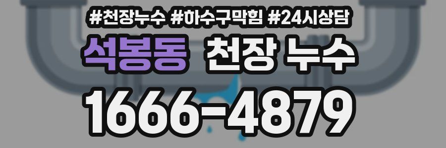 석봉동 천장 누수