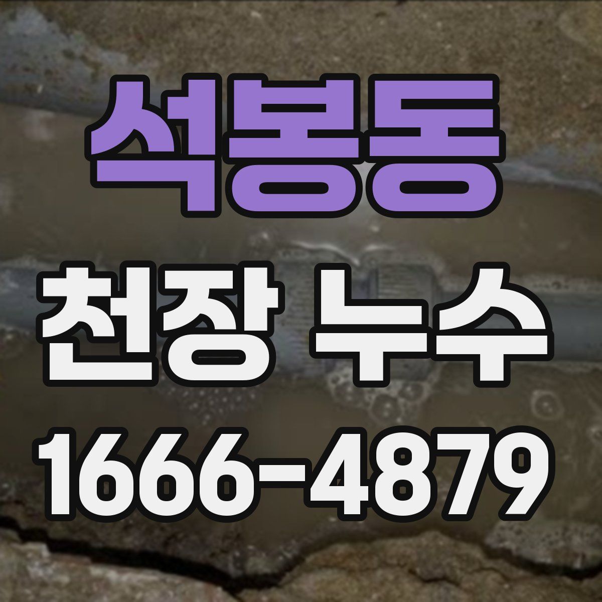 석봉동 천장 누수