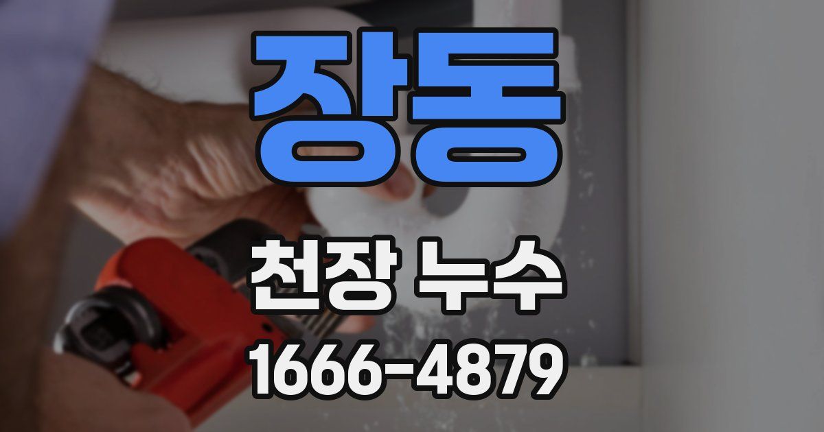 장동 천장 누수