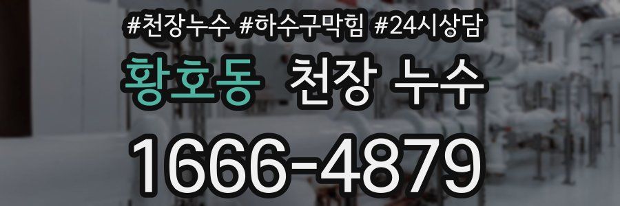 황호동 천장 누수