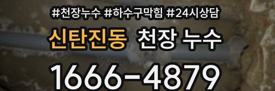 신탄진동 천장 누수