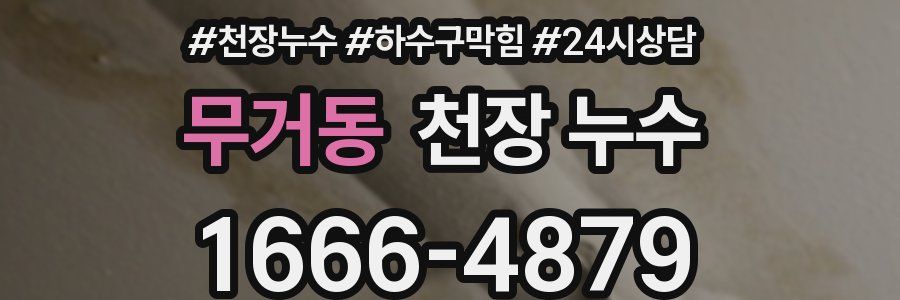 무거동 천장 누수