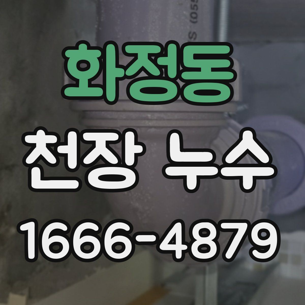 화정동 천장 누수 집안 습도가 갑자기 올라갔다면