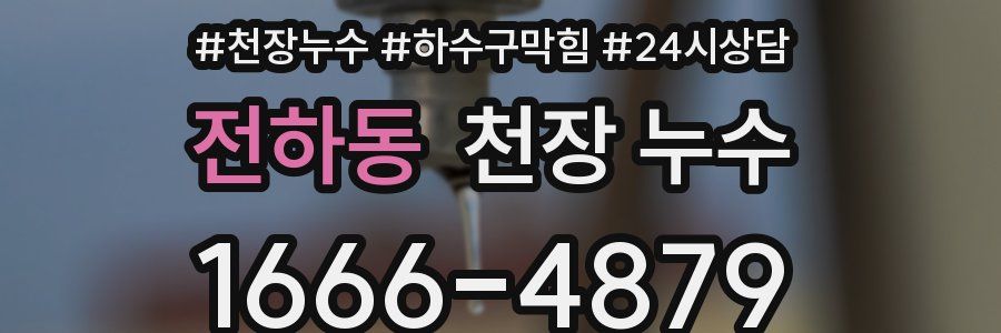 전하동 천장 누수