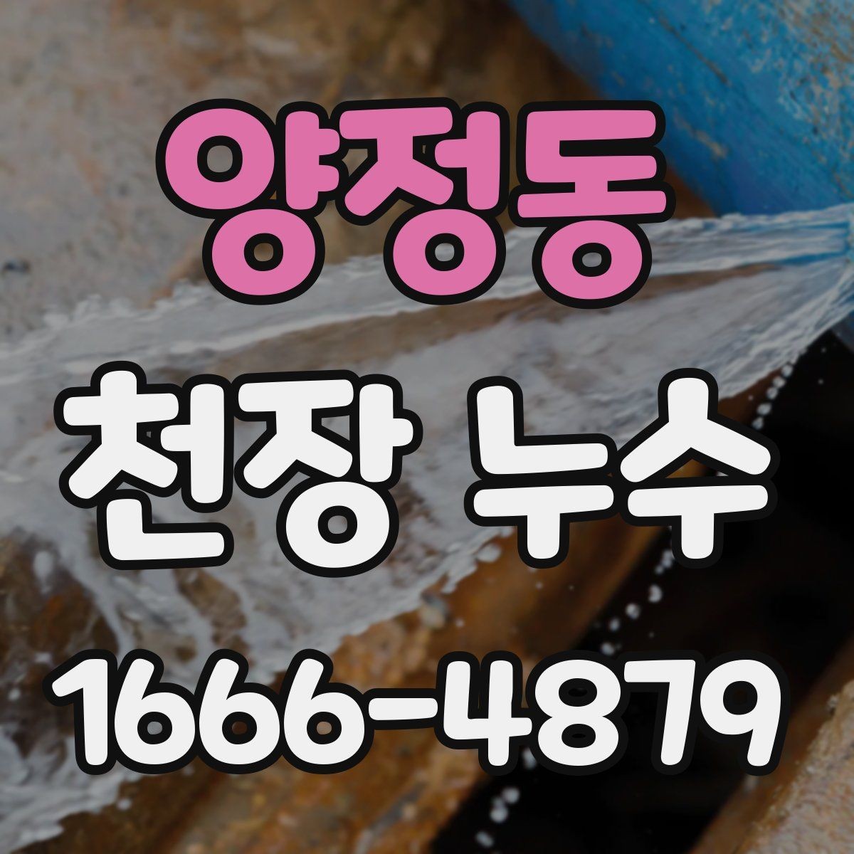 양정동 천장 누수 위층 샤워 시간과 누수 발생이 겹치면