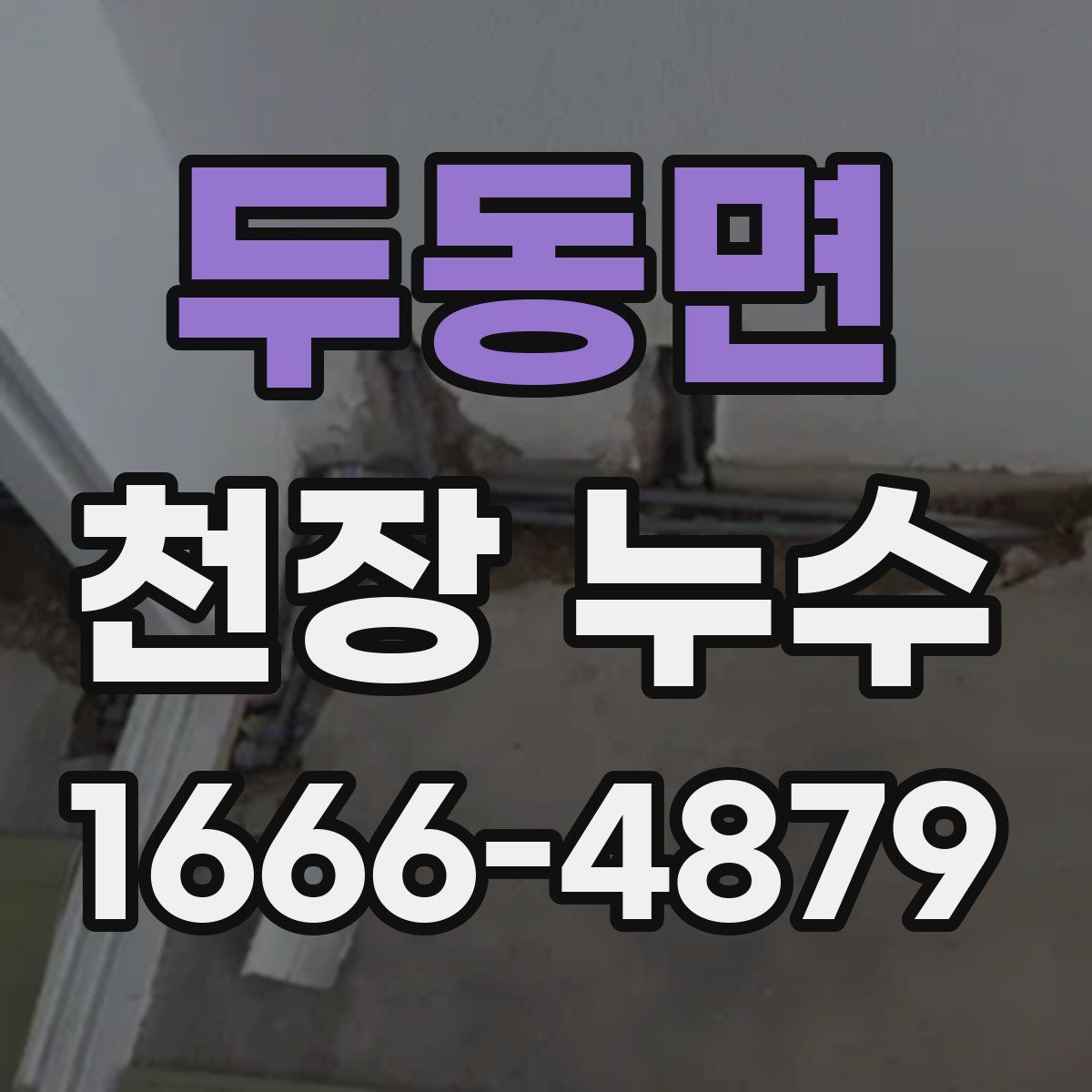 두동면 천장 누수