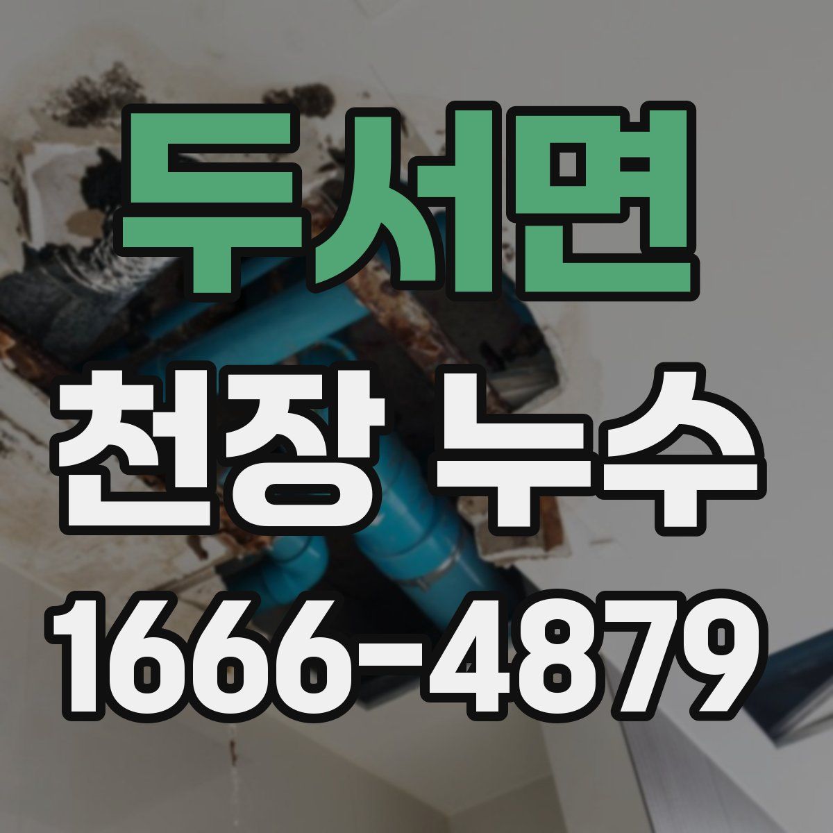 두서면 천장 누수