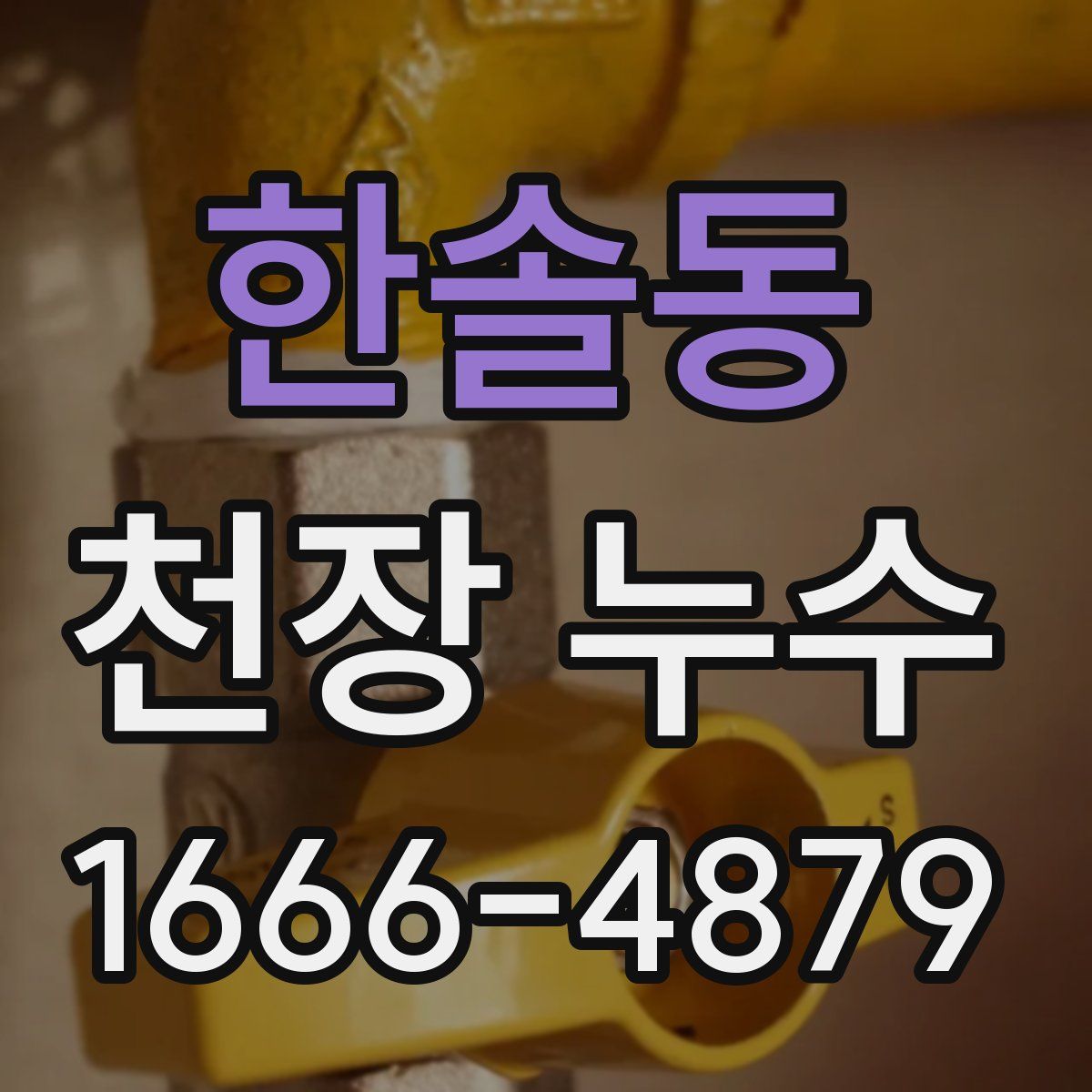 한솔동 천장 누수