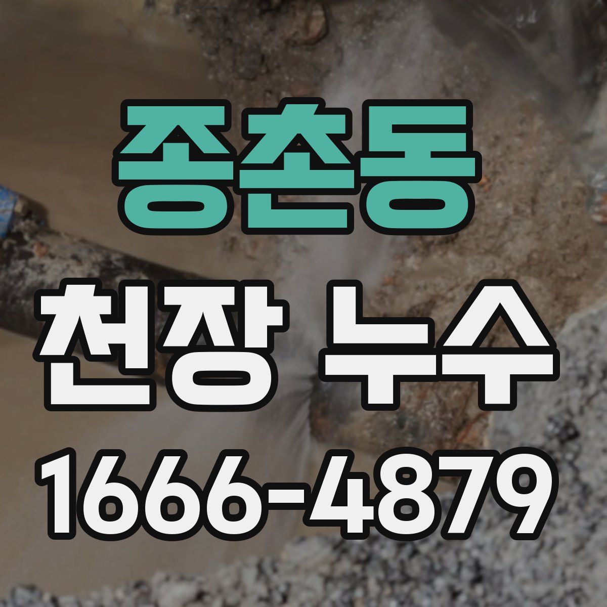 종촌동 천장 누수