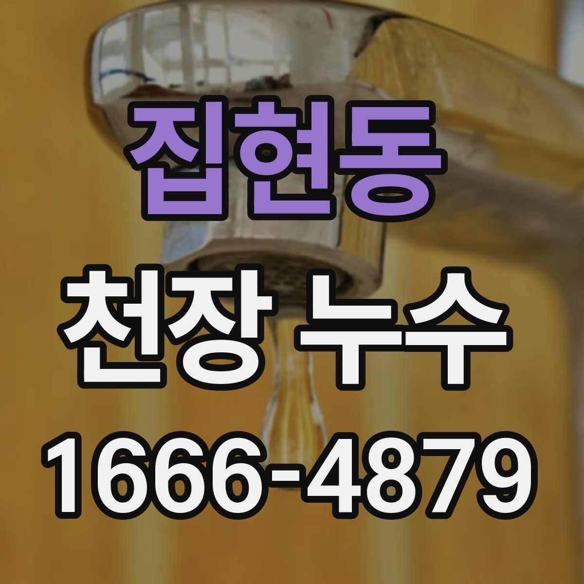 집현동 천장 누수