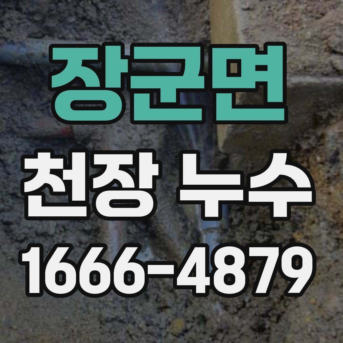 장군면 천장 누수 천장 물자국이 길게 흐르는 흔적이 보이면
