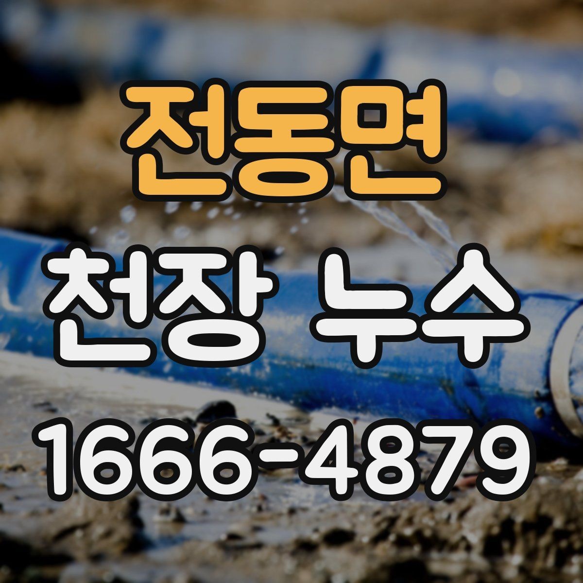 전동면 천장 누수 보이지만 사실은 환기 문제일 수도