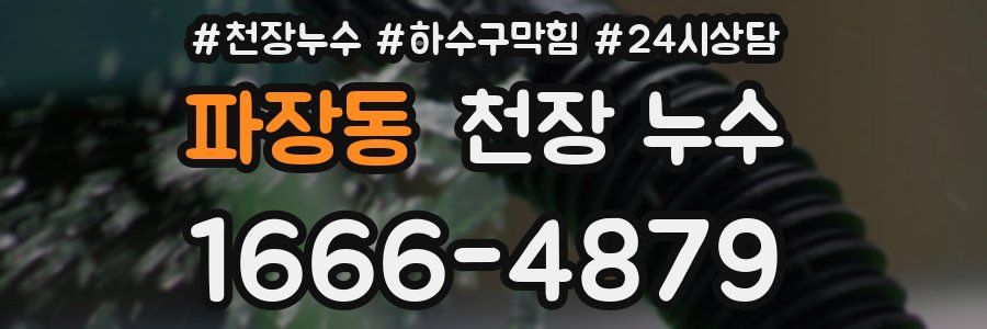 파장동 천장 누수