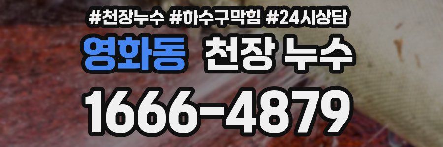 영화동 천장 누수