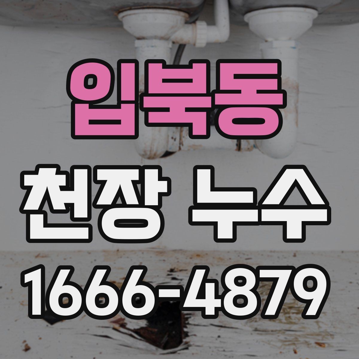 입북동 천장 누수 화장실 천장 누수일 때 체크 포인트
