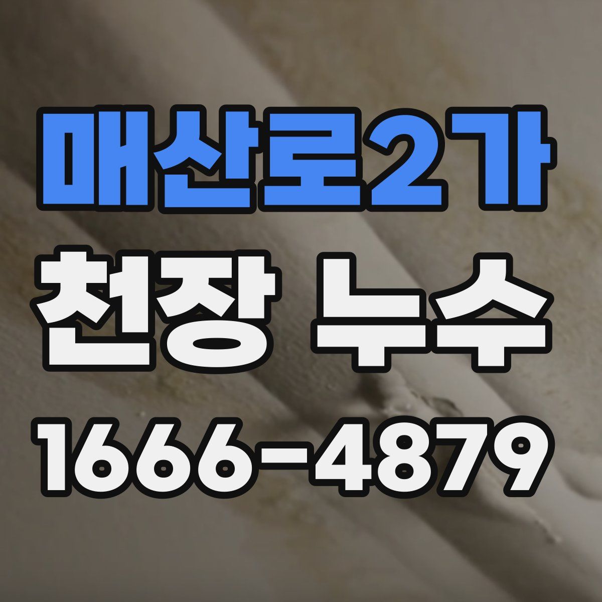 매산로2가 천장 누수