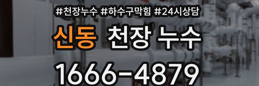 신동 천장 누수