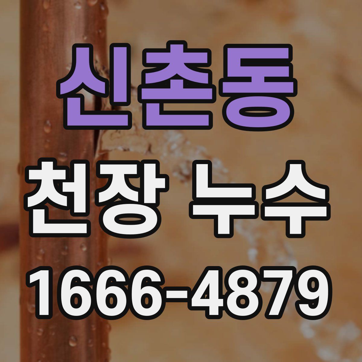 신촌동 천장 누수