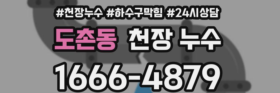 도촌동 천장 누수