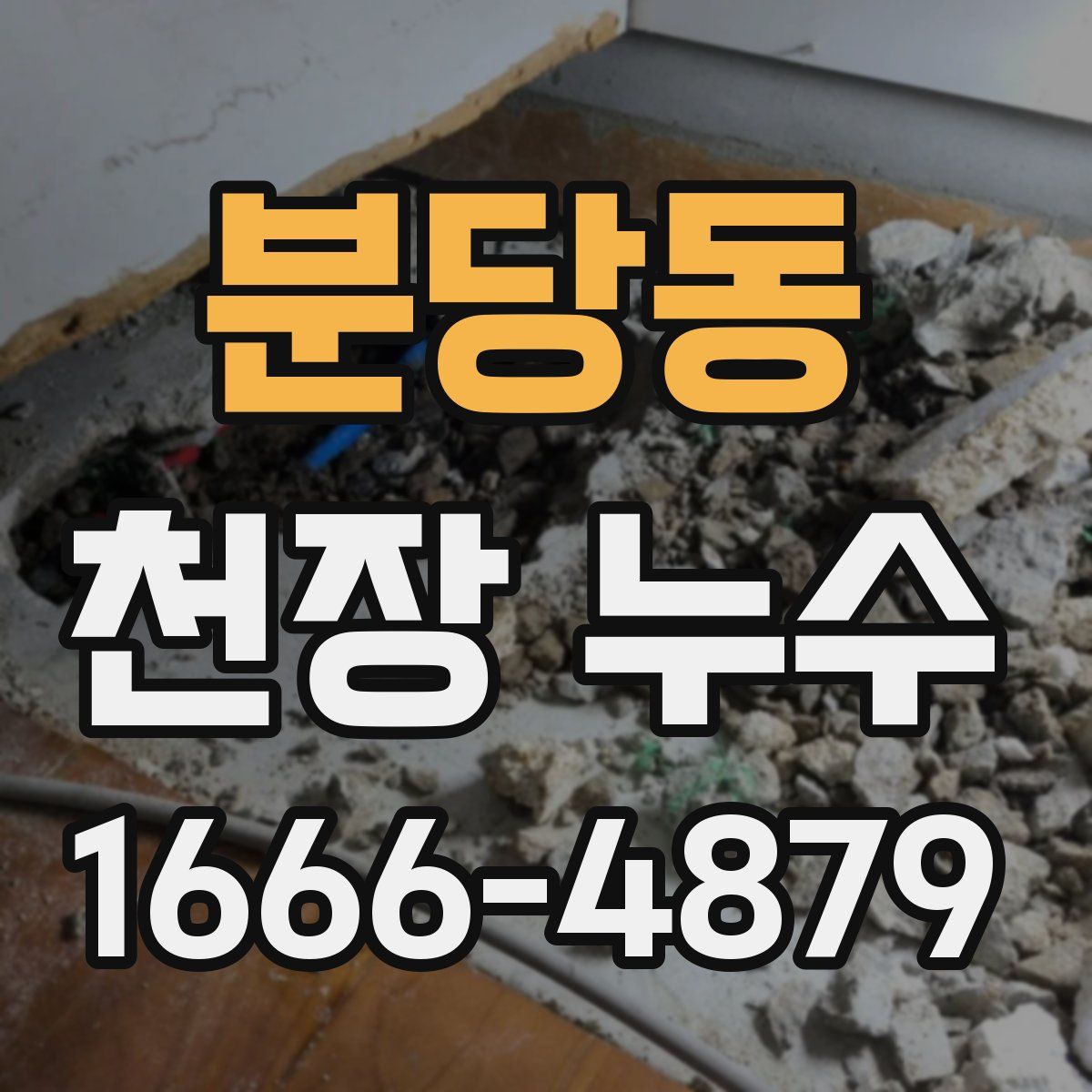 분당동 천장 누수