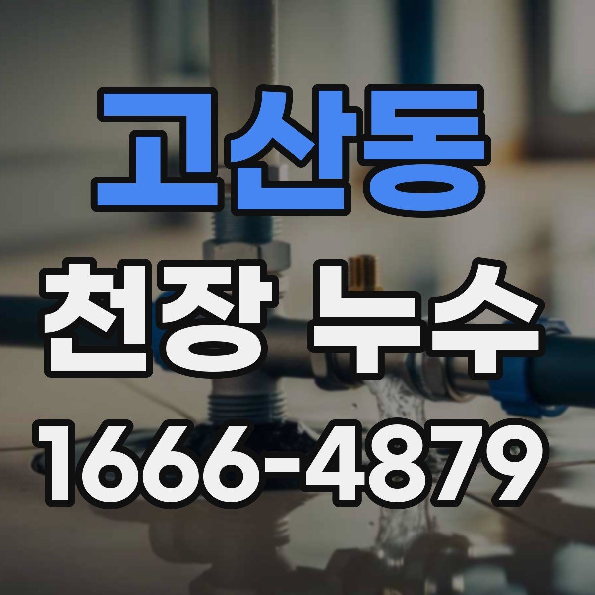 고산동 천장 누수 원인 해결 후 복구는 언제 하는 게 좋을까