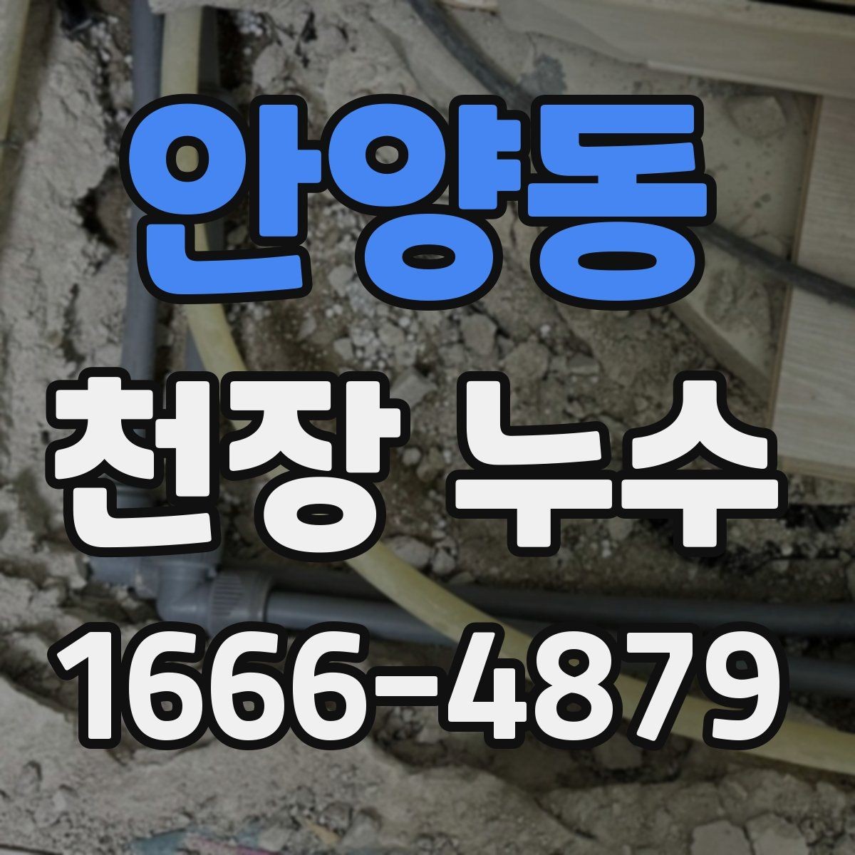 안양동 천장 누수 천장에 물이 떨어질 때 응급 조치 순서