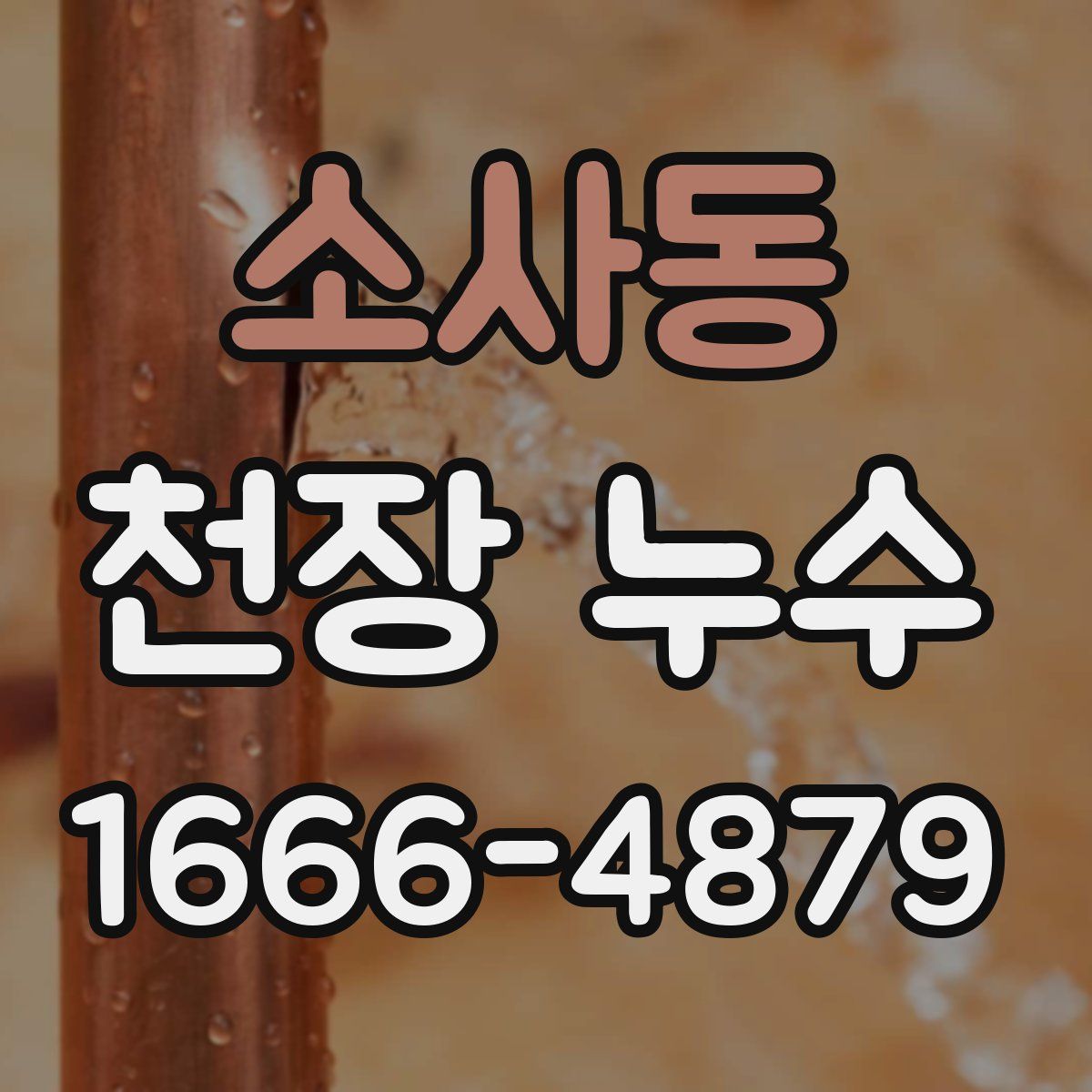 소사동 천장 누수