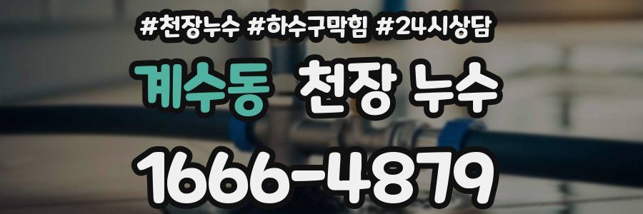 계수동 천장 누수