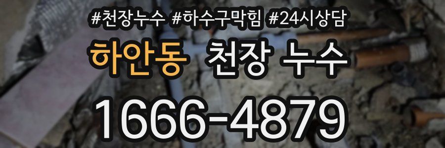 하안동 천장 누수