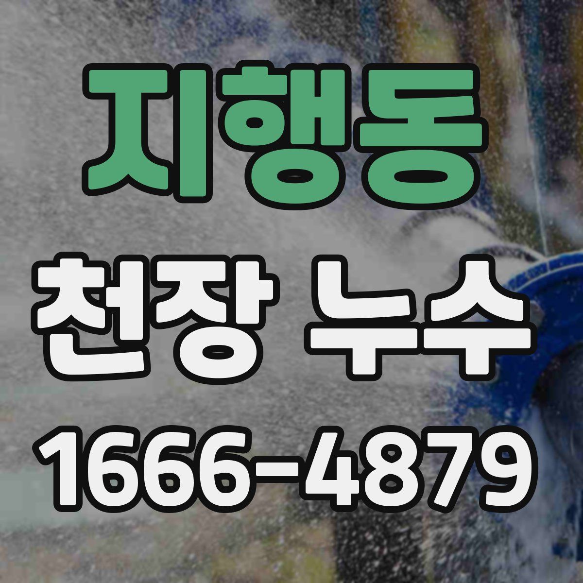 지행동 천장 누수