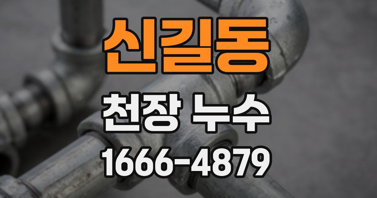 신길동 천장 누수