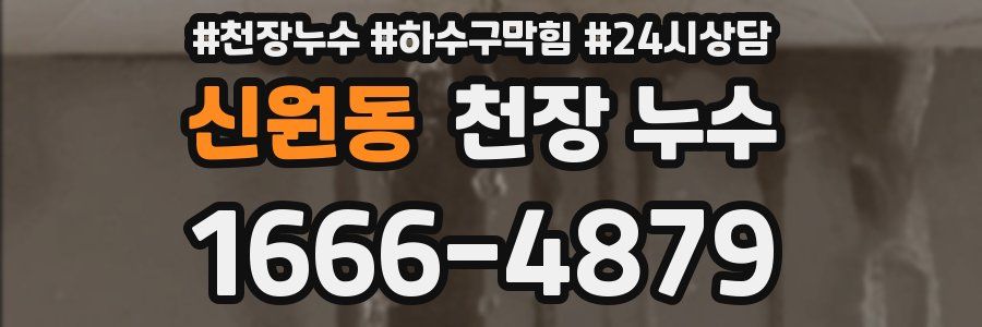 신원동 천장 누수