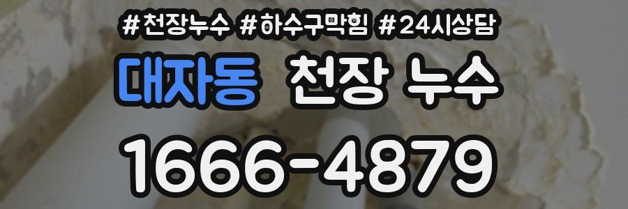 대자동 천장 누수