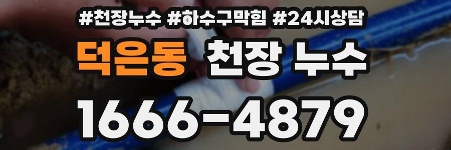 덕은동 천장 누수