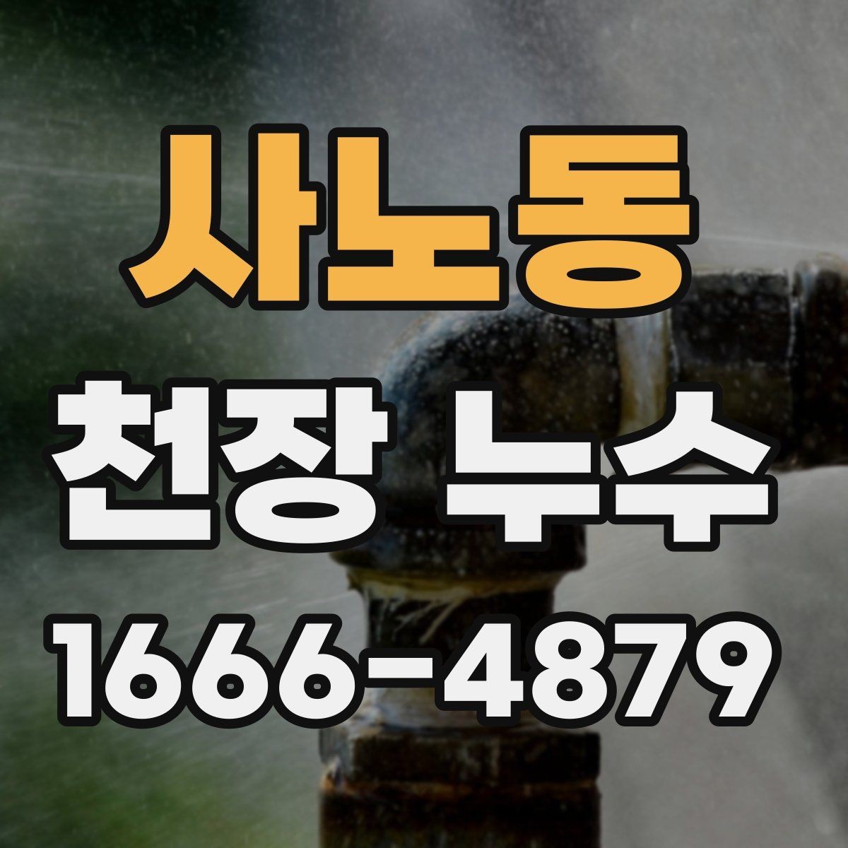 사노동 천장 누수 고민이라면 먼저 체크해보세요