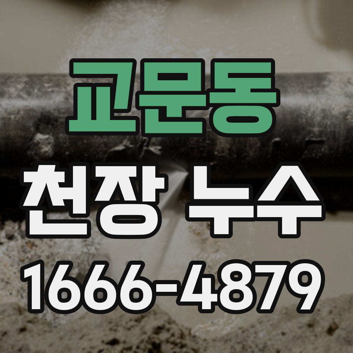 교문동 천장 누수