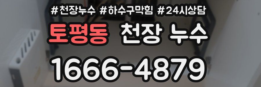 토평동 천장 누수