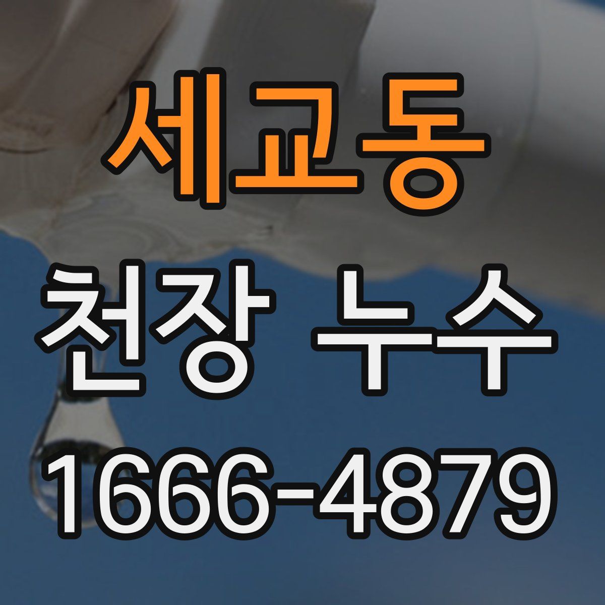 세교동 천장 누수