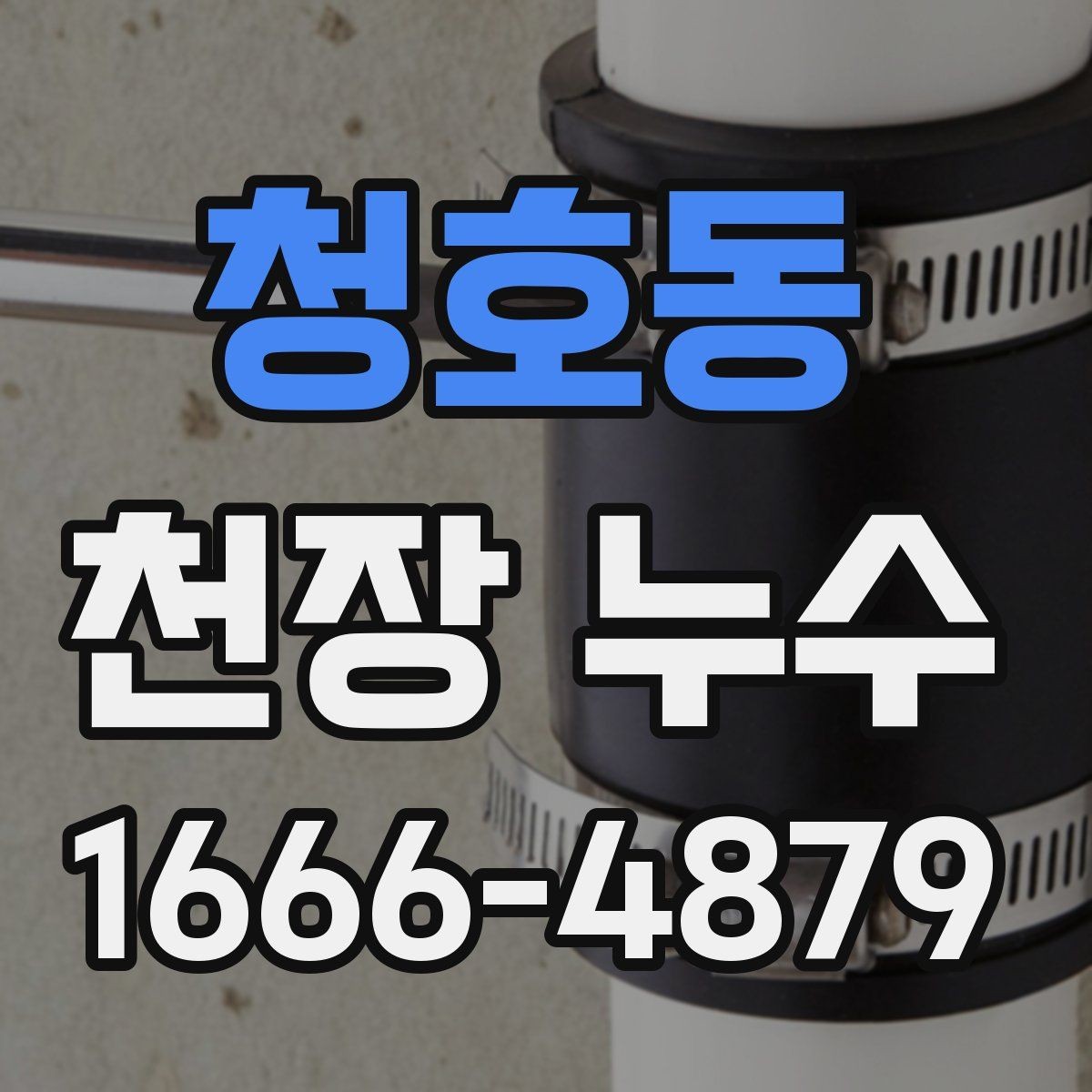 청호동 천장 누수 의심되면 어디부터 점검할까