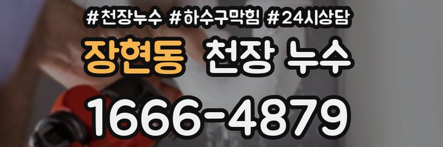 장현동 천장 누수