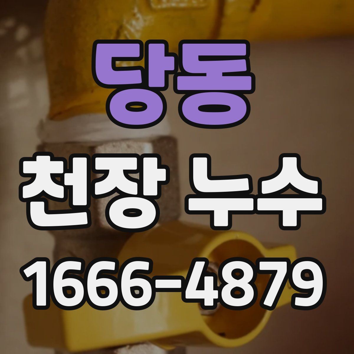 당동 천장 누수 천장 누수 방치하면 석고가 무너질 수 있어요