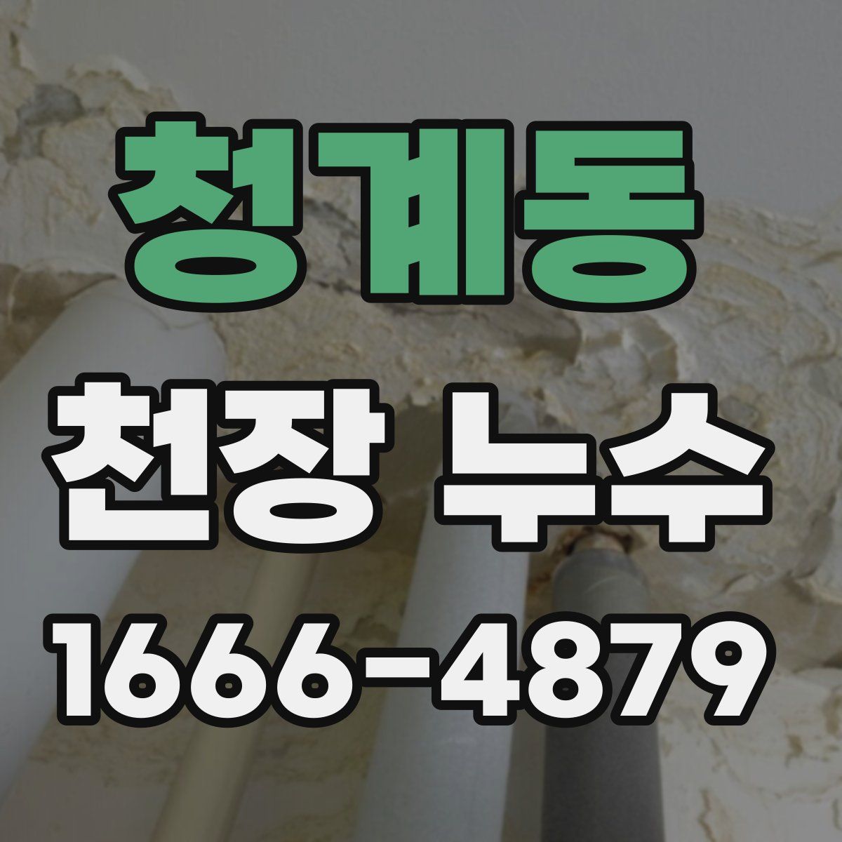 청계동 천장 누수