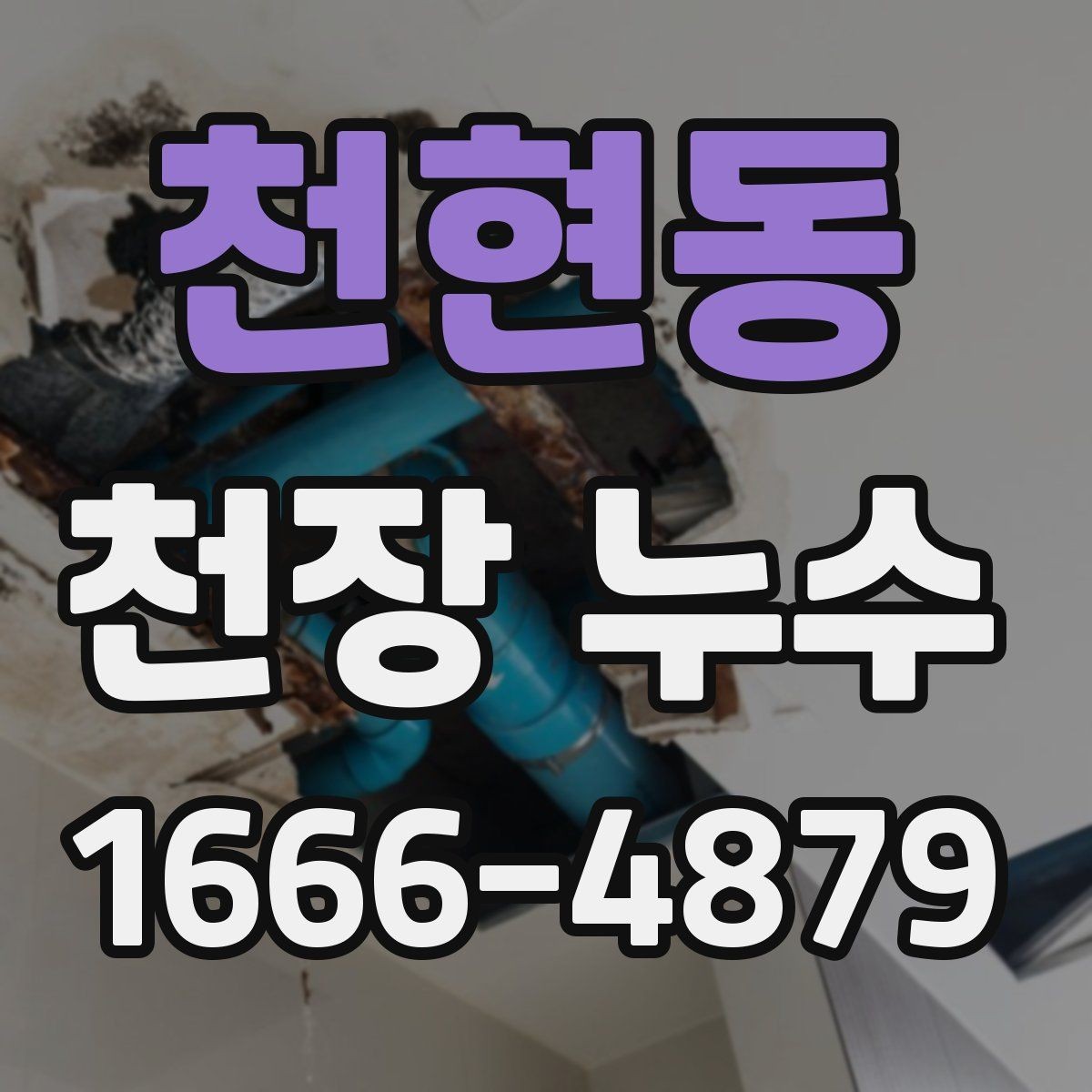 천현동 천장 누수 천장 누수 원인 찾기 전 준비하면 좋은 것